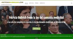 Desktop Screenshot of noticiasmarihuana.com